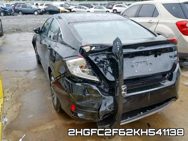 2HGFC2F62KH541138 фото 4