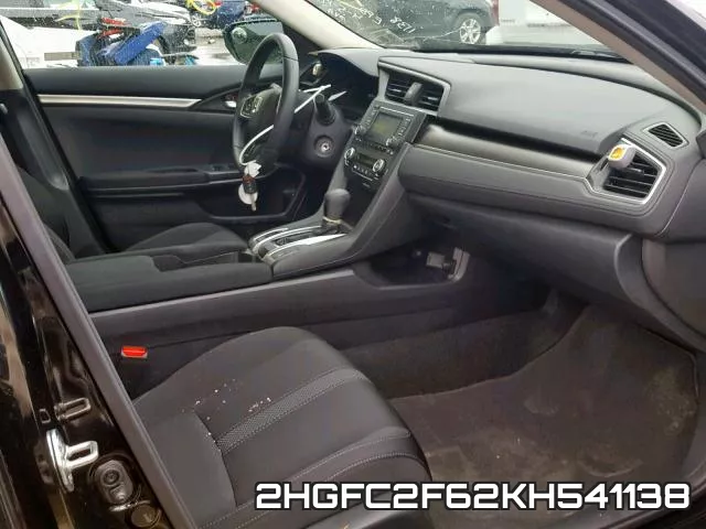 2HGFC2F62KH541138 фото 6