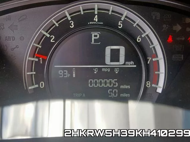 2HKRW5H39KH410299 фото 9