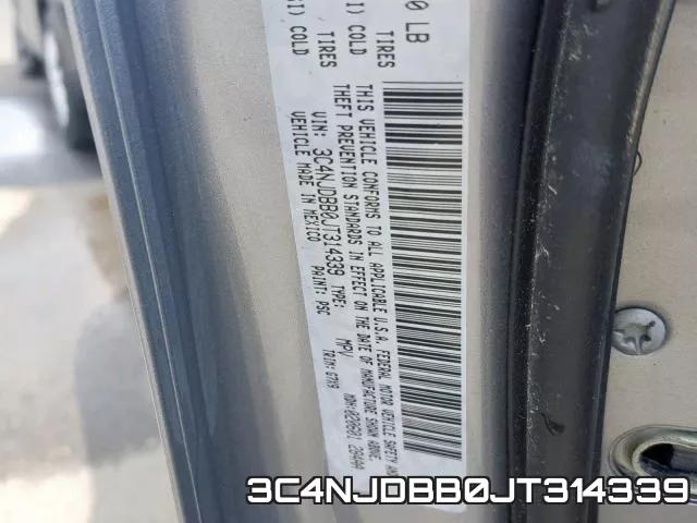 3C4NJDBB0JT314339 фото 2