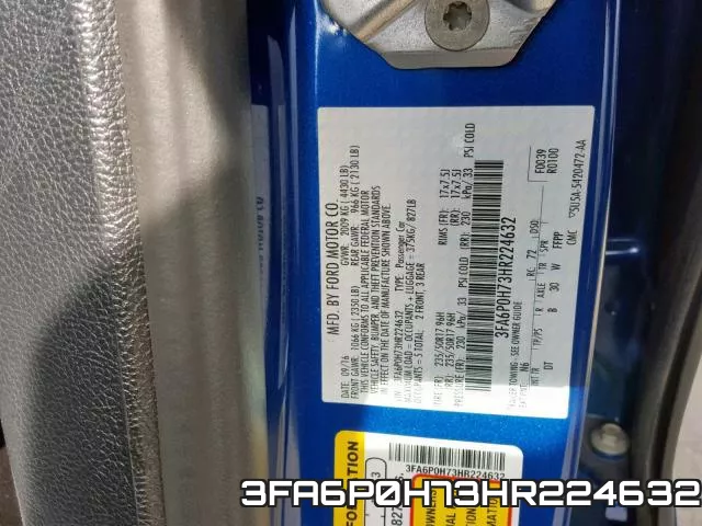 3FA6P0H73HR224632 фото 2