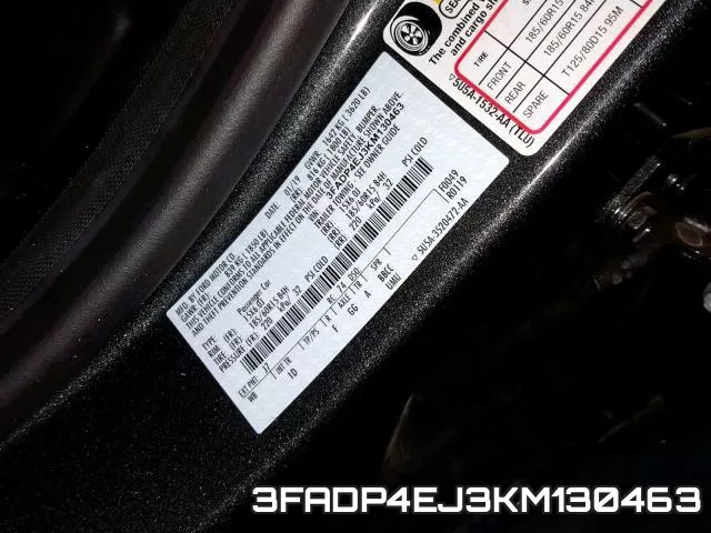 3FADP4EJ3KM130463 фото 2