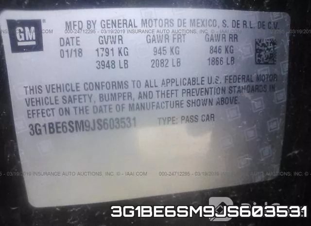 3G1BE6SM9JS603531 фото 10