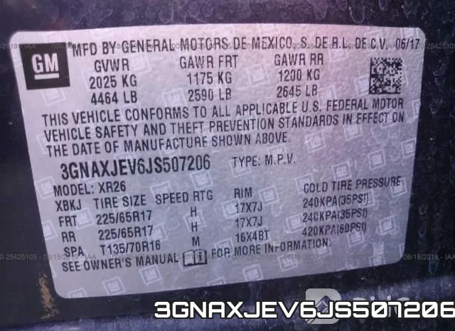 3GNAXJEV6JS507206 фото 10