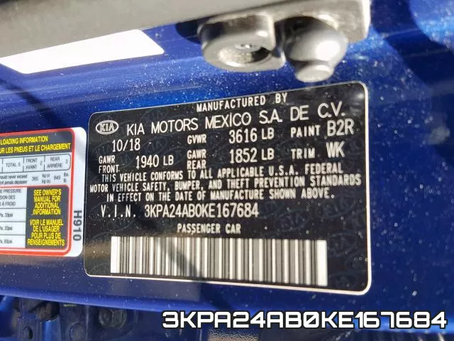 3KPA24AB0KE167684 фото 2