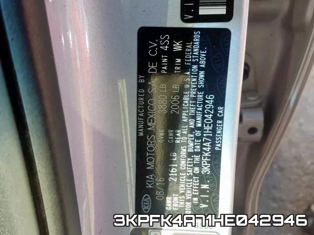 3KPFK4A71HE042946 фото 2