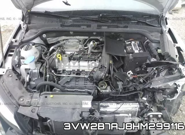 3VW2B7AJ8HM299116 фото 2