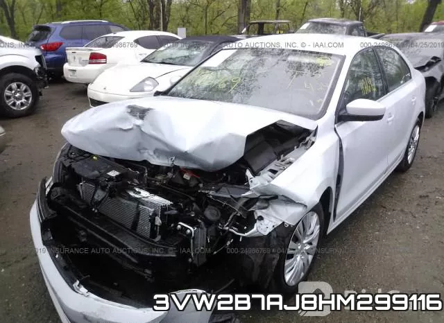 3VW2B7AJ8HM299116 фото 3