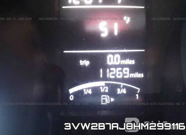 3VW2B7AJ8HM299116 фото 8