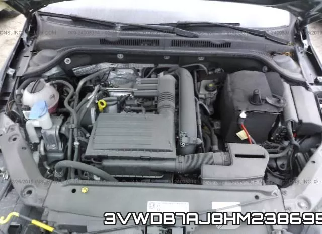 3VWDB7AJ8HM238695 фото 2