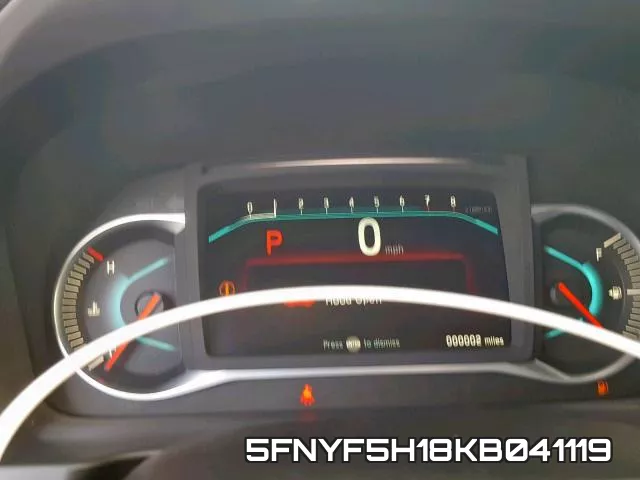 5FNYF5H18KB041119 фото 9