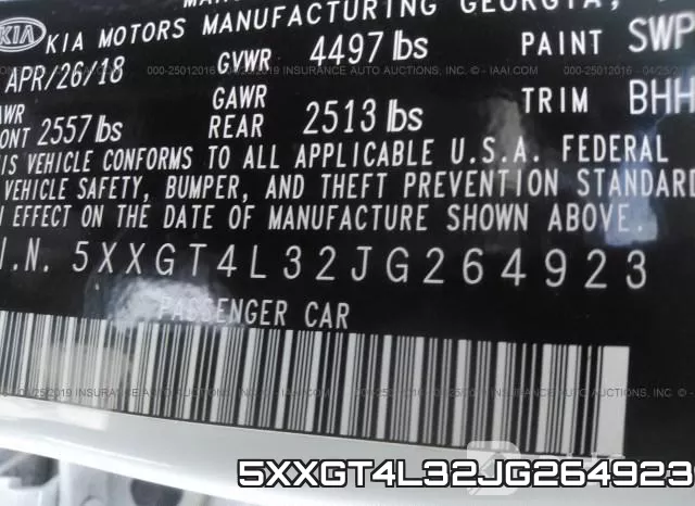 5XXGT4L32JG264923 фото 10