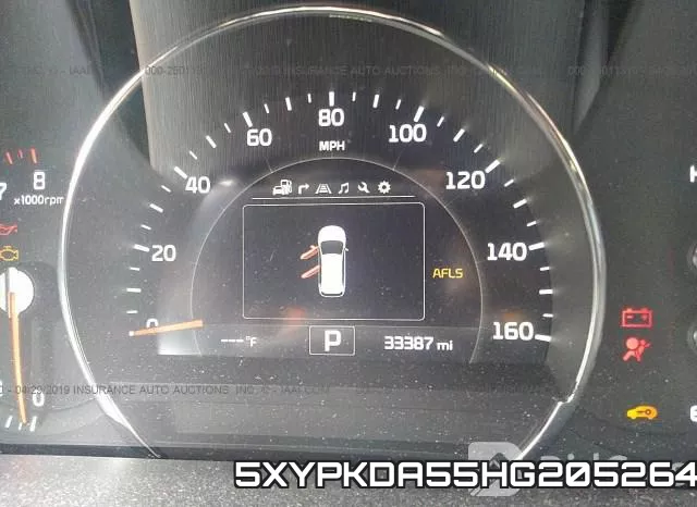 5XYPKDA55HG205264 фото 8
