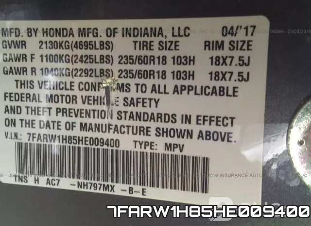 7FARW1H85HE009400 фото 10