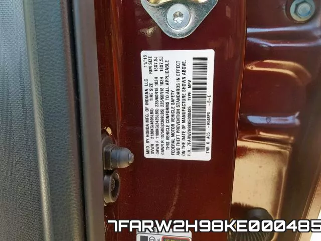 7FARW2H98KE000485 фото 2
