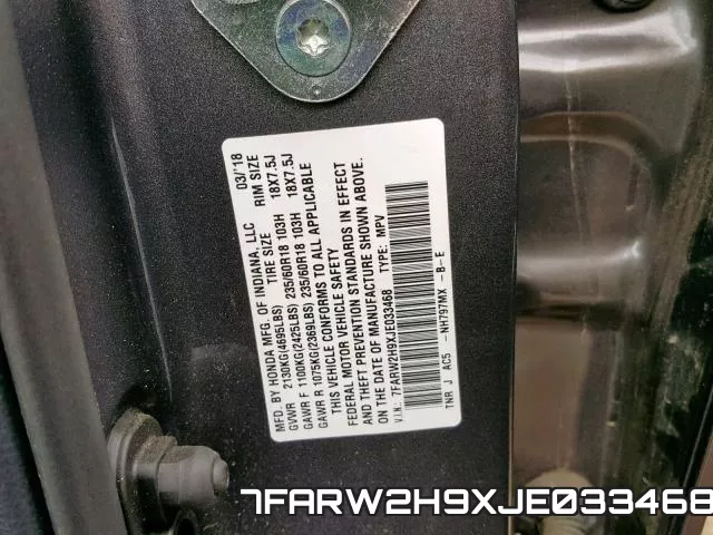 7FARW2H9XJE033468 фото 2