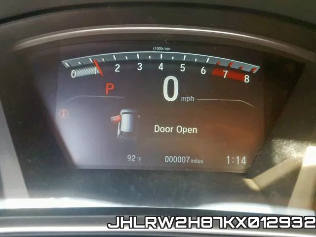 JHLRW2H87KX012932 фото 9