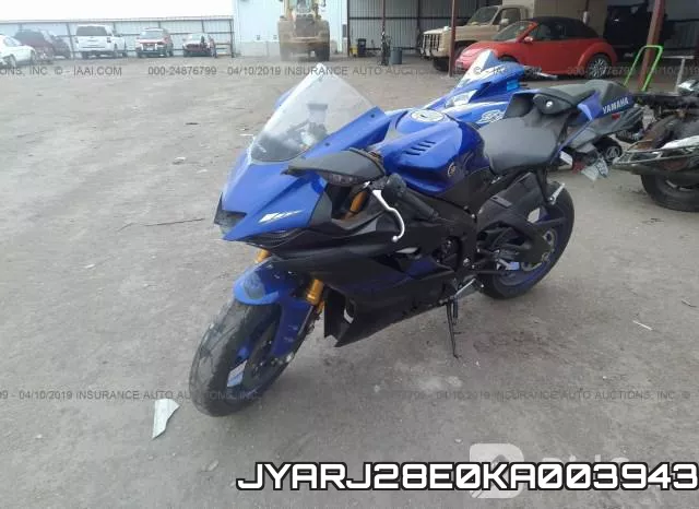 JYARJ28E0KA003943 фото 3