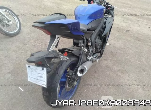 JYARJ28E0KA003943 фото 7