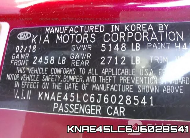 KNAE45LC6J6028541 фото 10