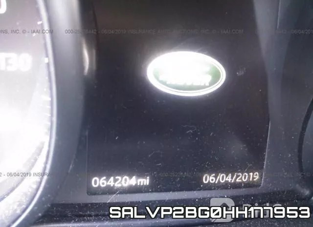 SALVP2BG0HH177953 фото 8