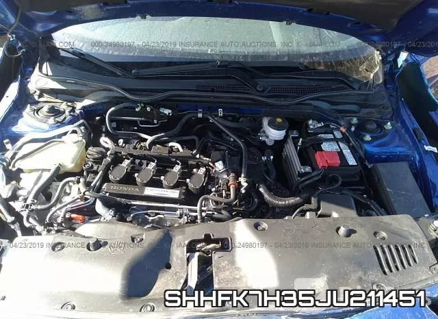 SHHFK7H35JU211451 фото 2