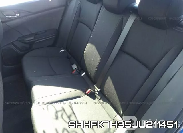 SHHFK7H35JU211451 фото 9