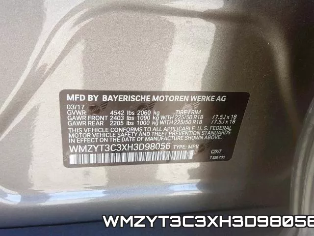 WMZYT3C3XH3D98056 фото 2