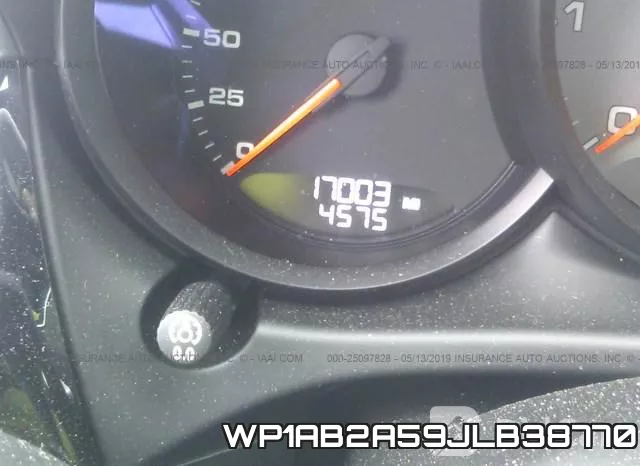 WP1AB2A59JLB38770 фото 8