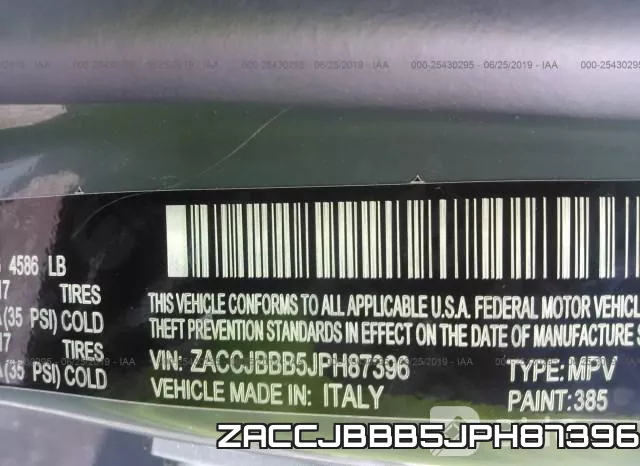 ZACCJBBB5JPH87396 фото 10
