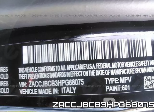 ZACCJBCB3HPG68075 фото 10