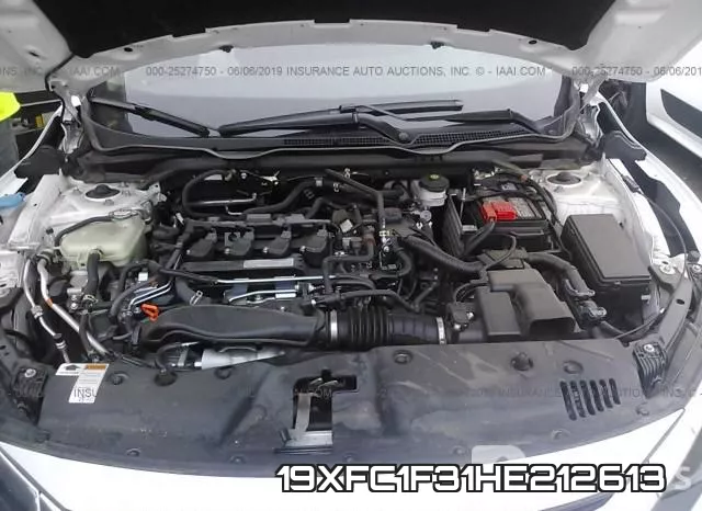 19XFC1F31HE212613 фото 2