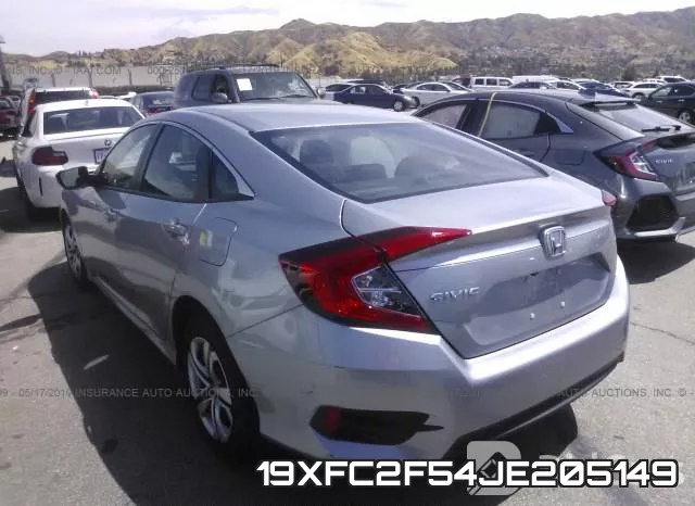 19XFC2F54JE205149 фото 4