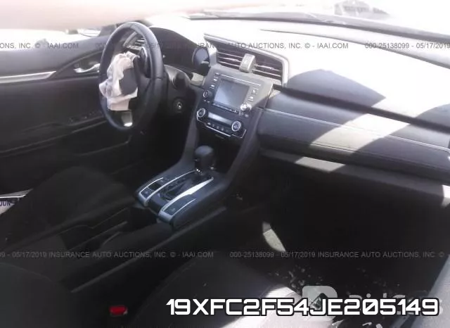 19XFC2F54JE205149 фото 6