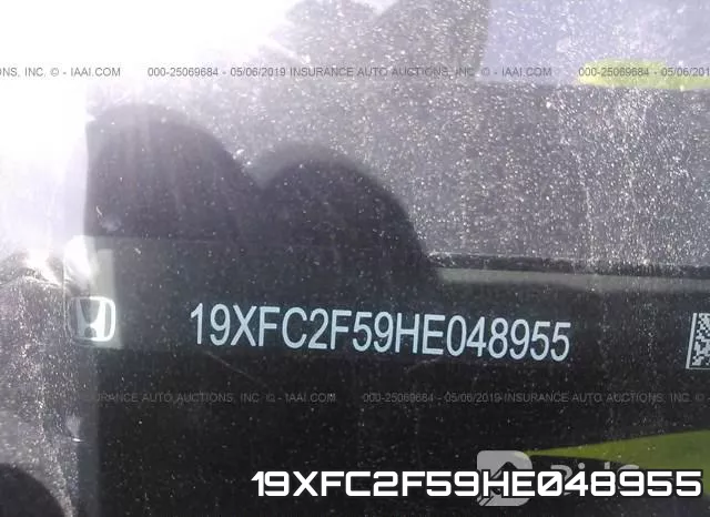 19XFC2F59HE048955 фото 10