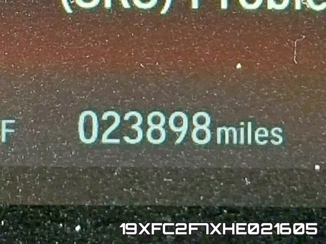 19XFC2F7XHE021605 фото 9