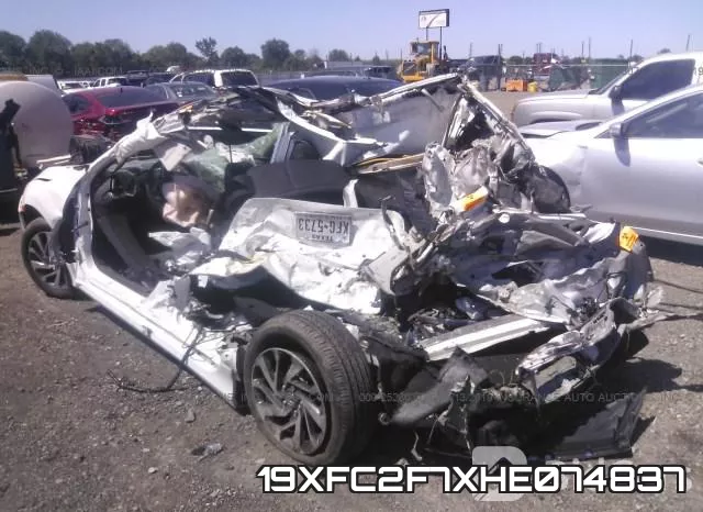 19XFC2F7XHE074837 фото 7