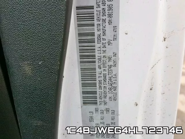 1C4BJWEG4HL723746 фото 2