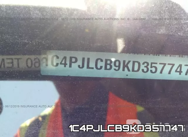 1C4PJLCB9KD357747 фото 10