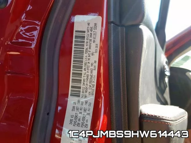 1C4PJMBS9HW614443 фото 2