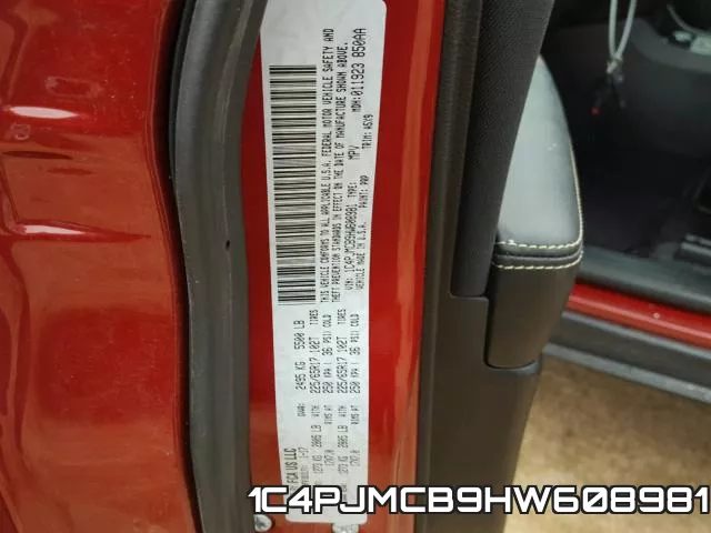1C4PJMCB9HW608981 фото 2