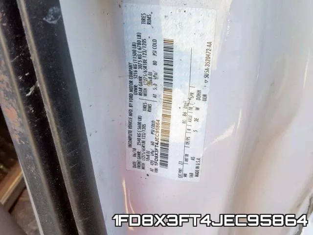 1FD8X3FT4JEC95864 фото 2