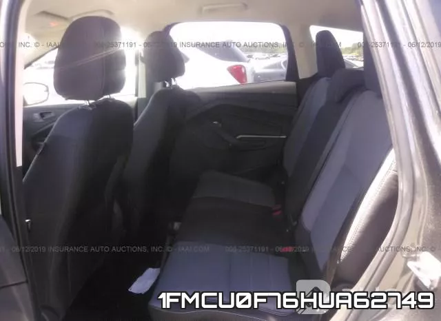 1FMCU0F76HUA62749 фото 8