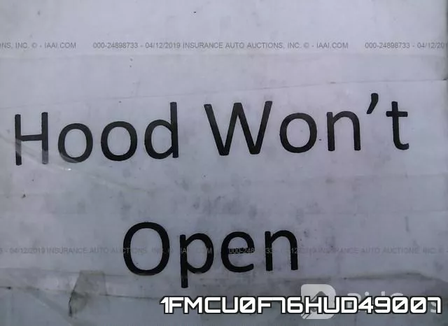 1FMCU0F76HUD49007 фото 2