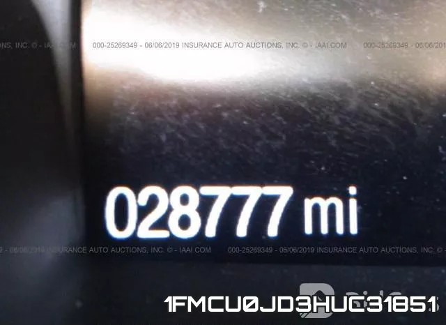 1FMCU0JD3HUC31851 фото 8