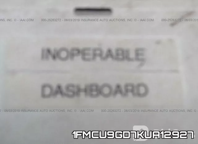 1FMCU9GD7KUA12927 фото 8
