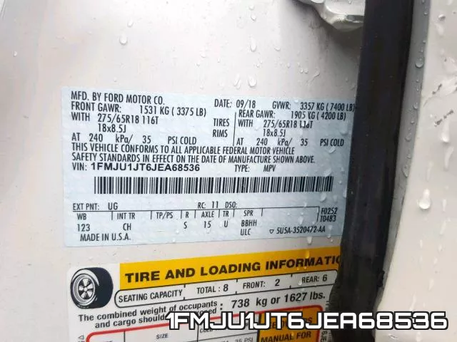 1FMJU1JT6JEA68536 фото 2
