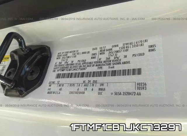 1FTMF1CB7JKC73297 фото 9