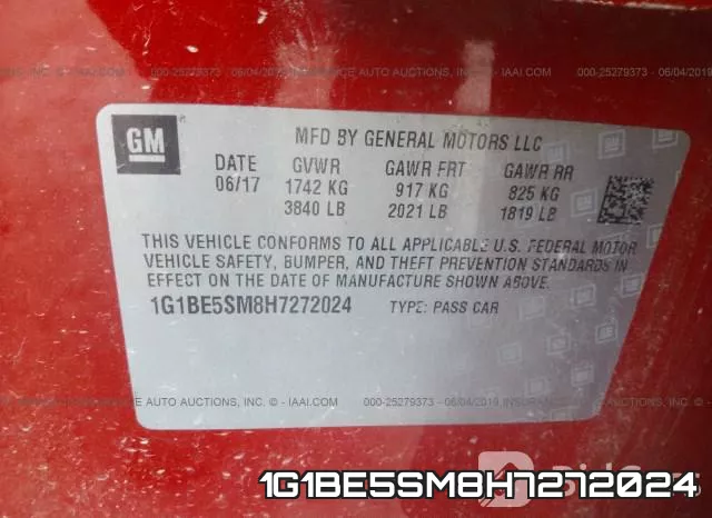 1G1BE5SM8H7272024 фото 10