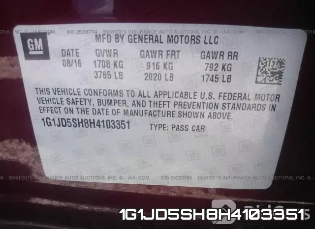 1G1JD5SH8H4103351 фото 10